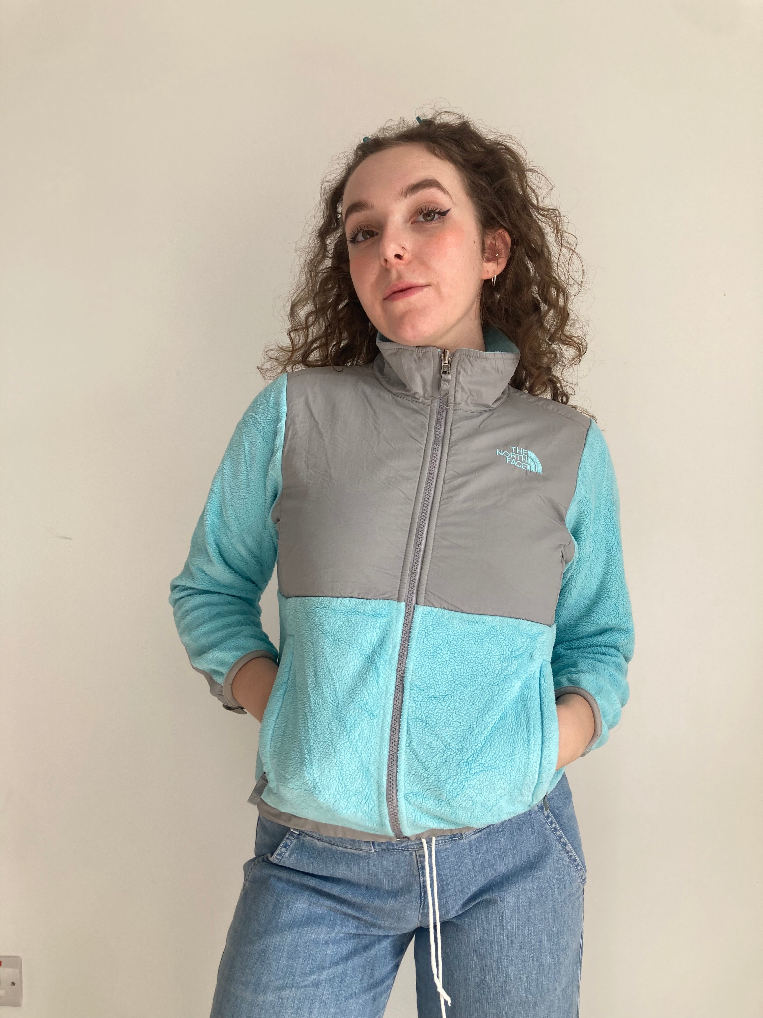 North face aqua jacket online