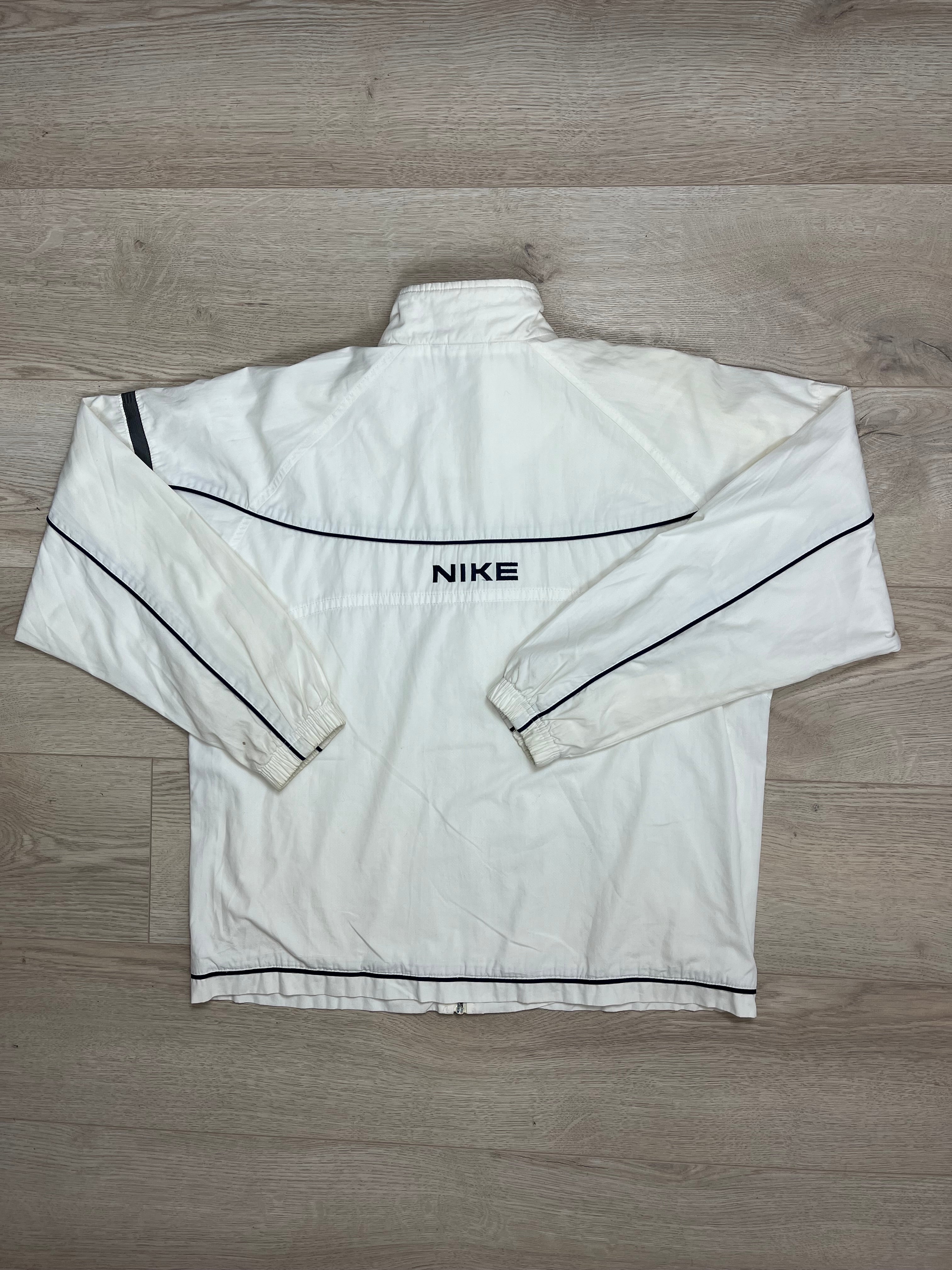 Vintage White Nike Sports Jacket