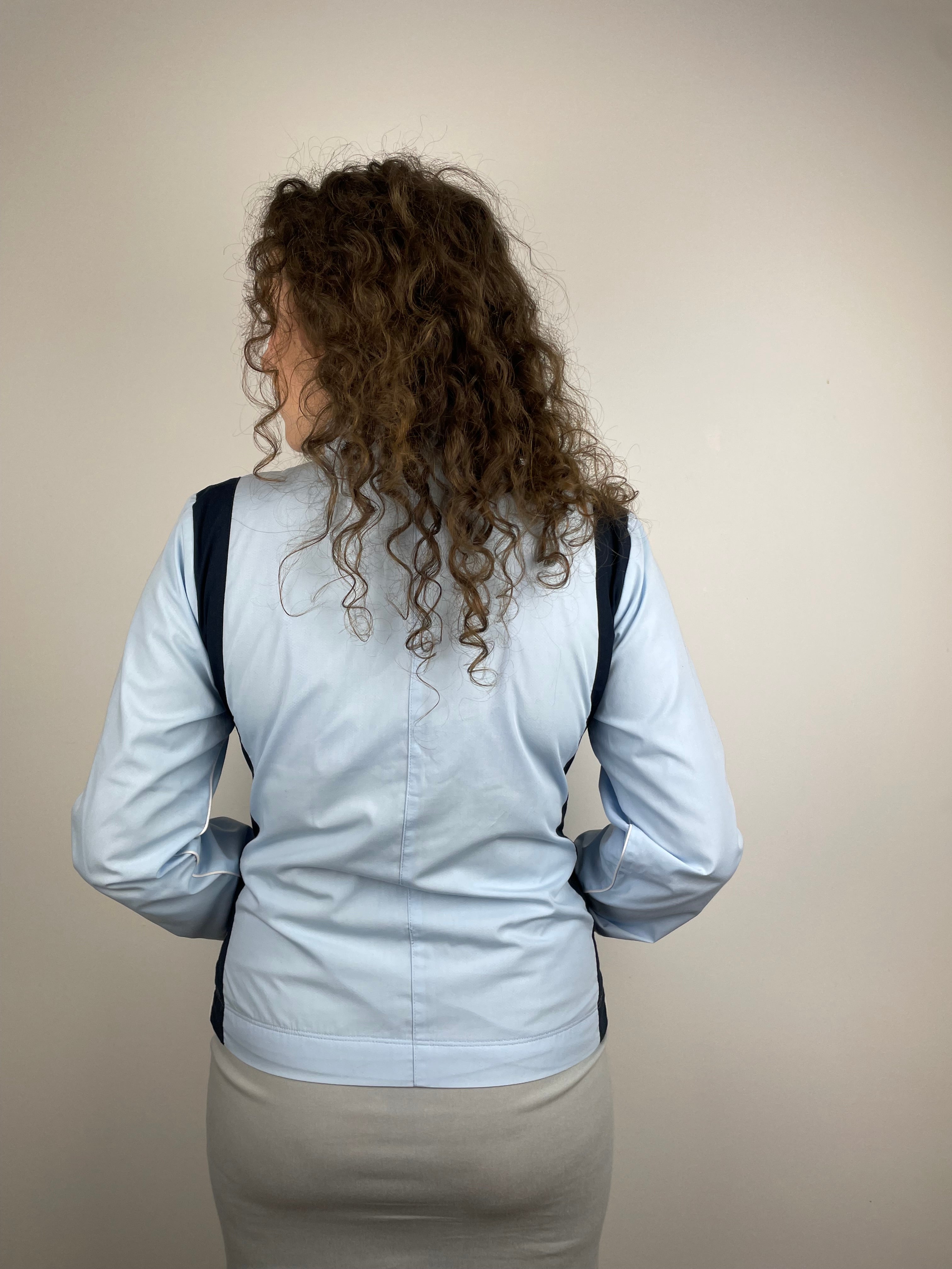 Vintage baby blue Nike sports jacket