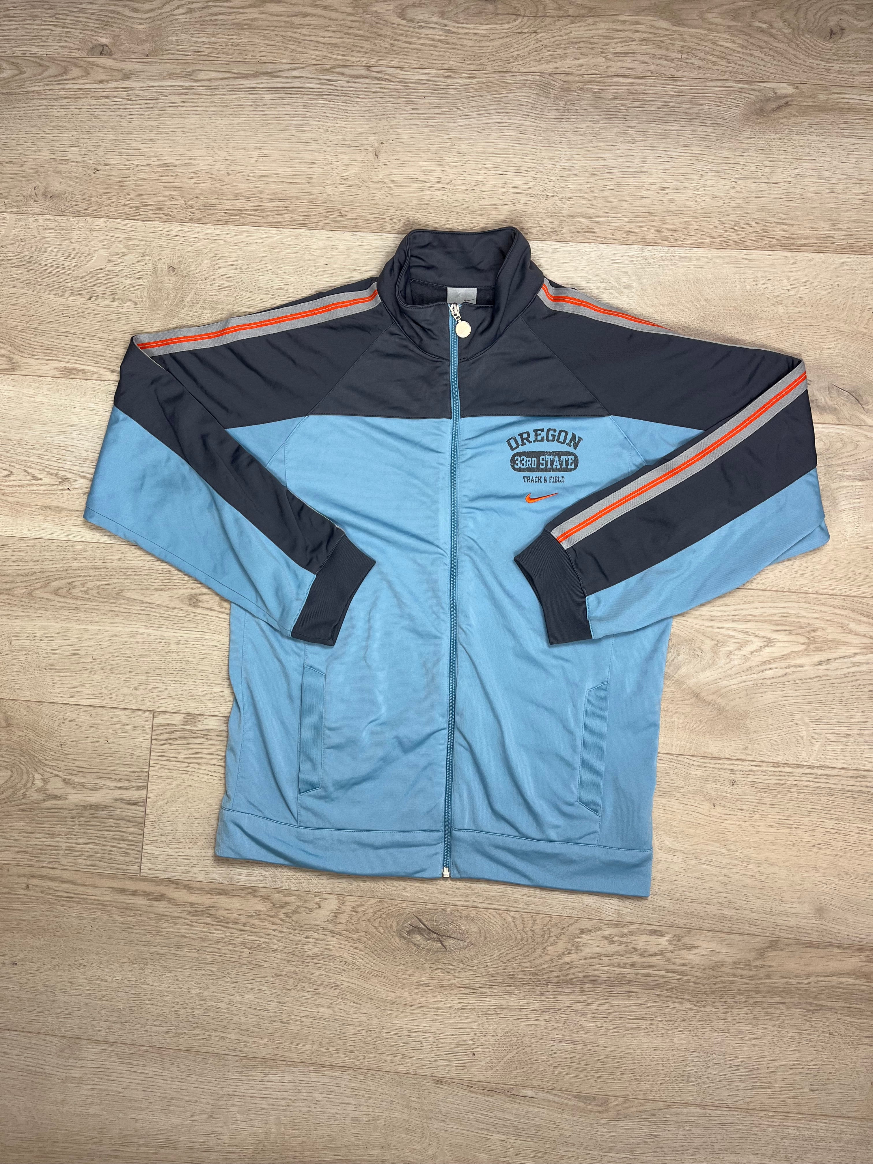 Vintage Blue Nike Sports Jacket