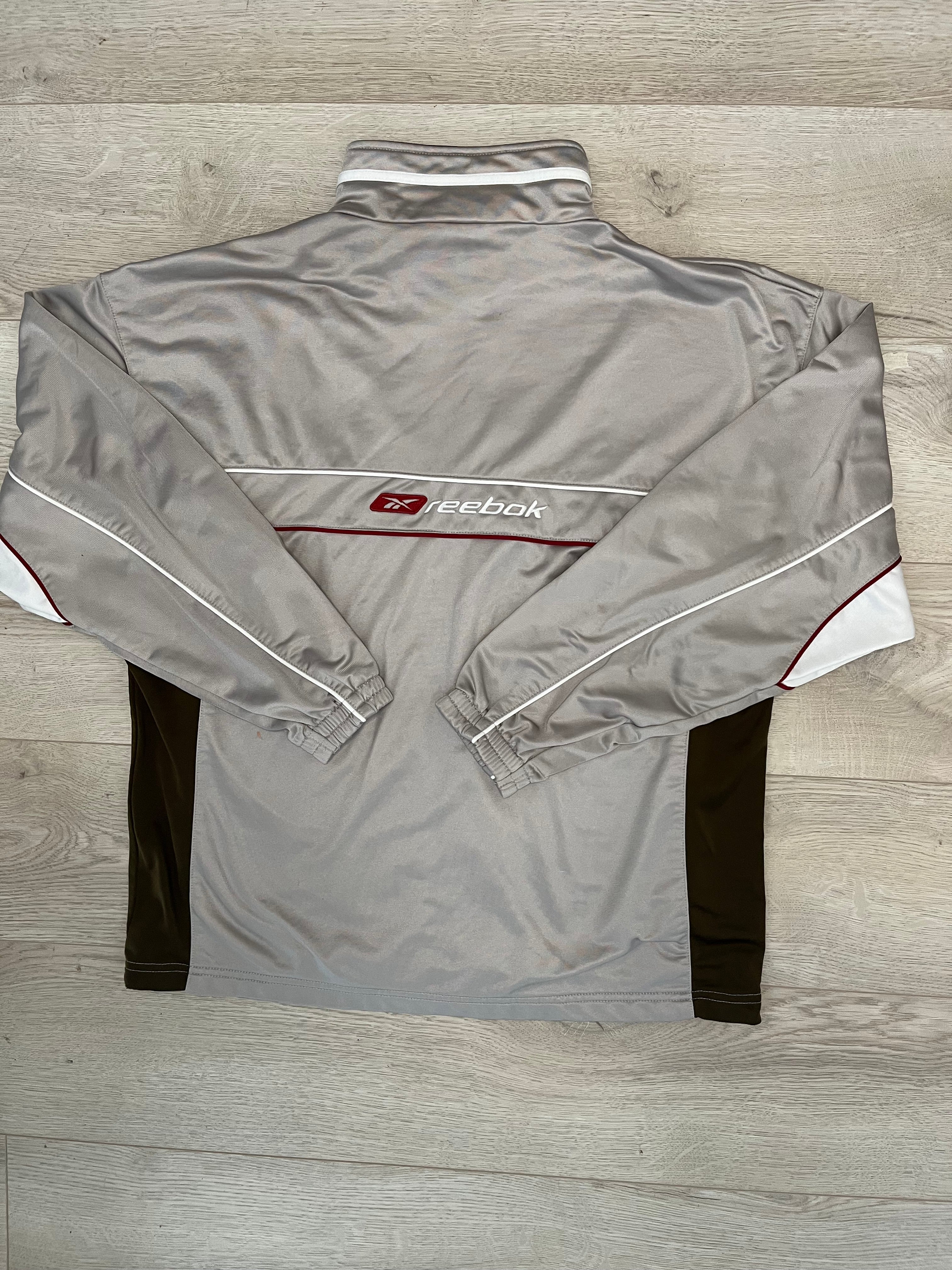 Vintage Grey Reebok Sports Jacket ( L)