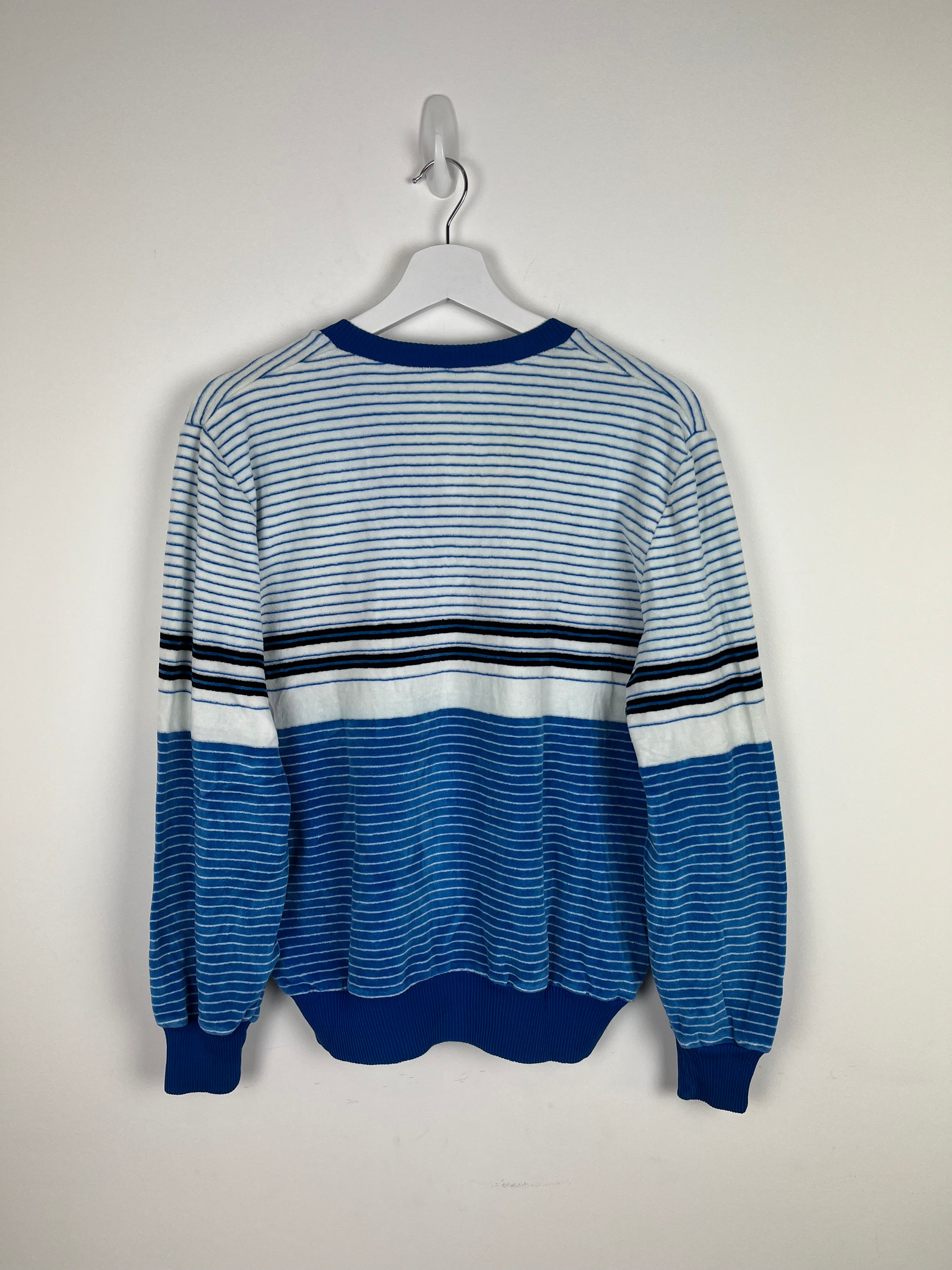 Vintage Blue Australia Terrycloth Sweatshirt (M)