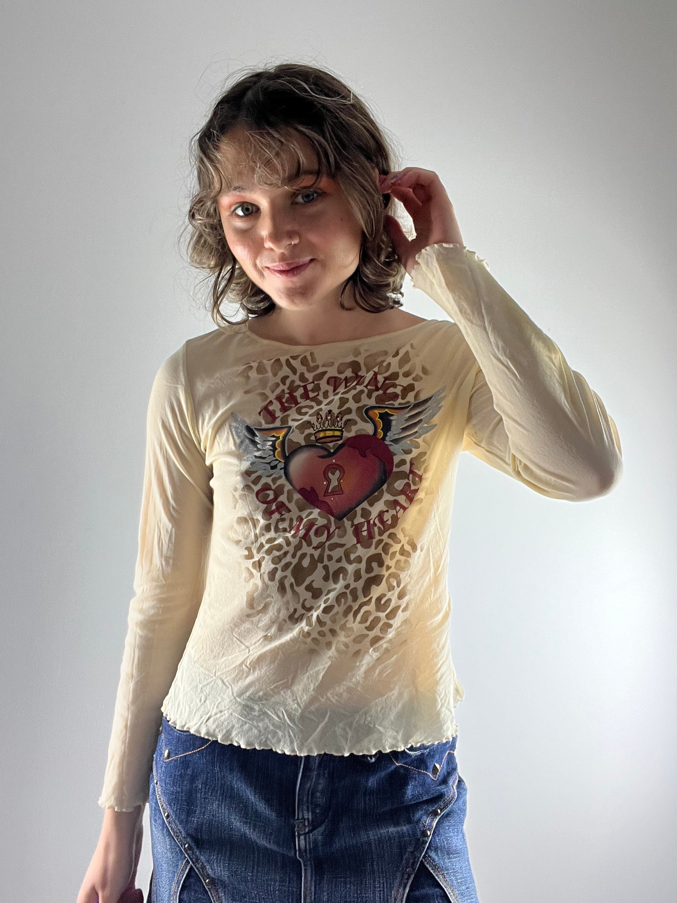 Vintage Top Heart 