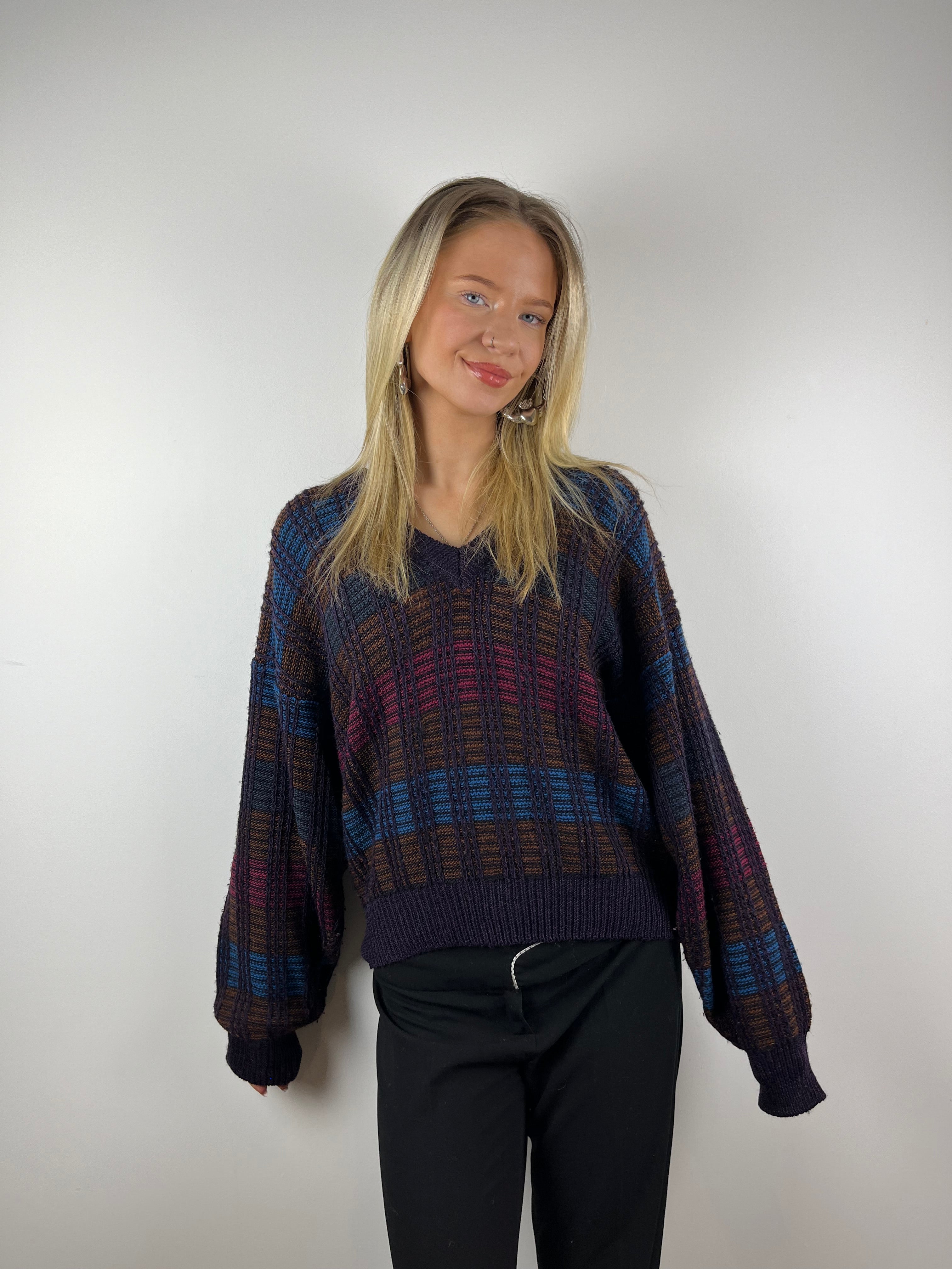 Multicoloured Benneton Vintage knit 