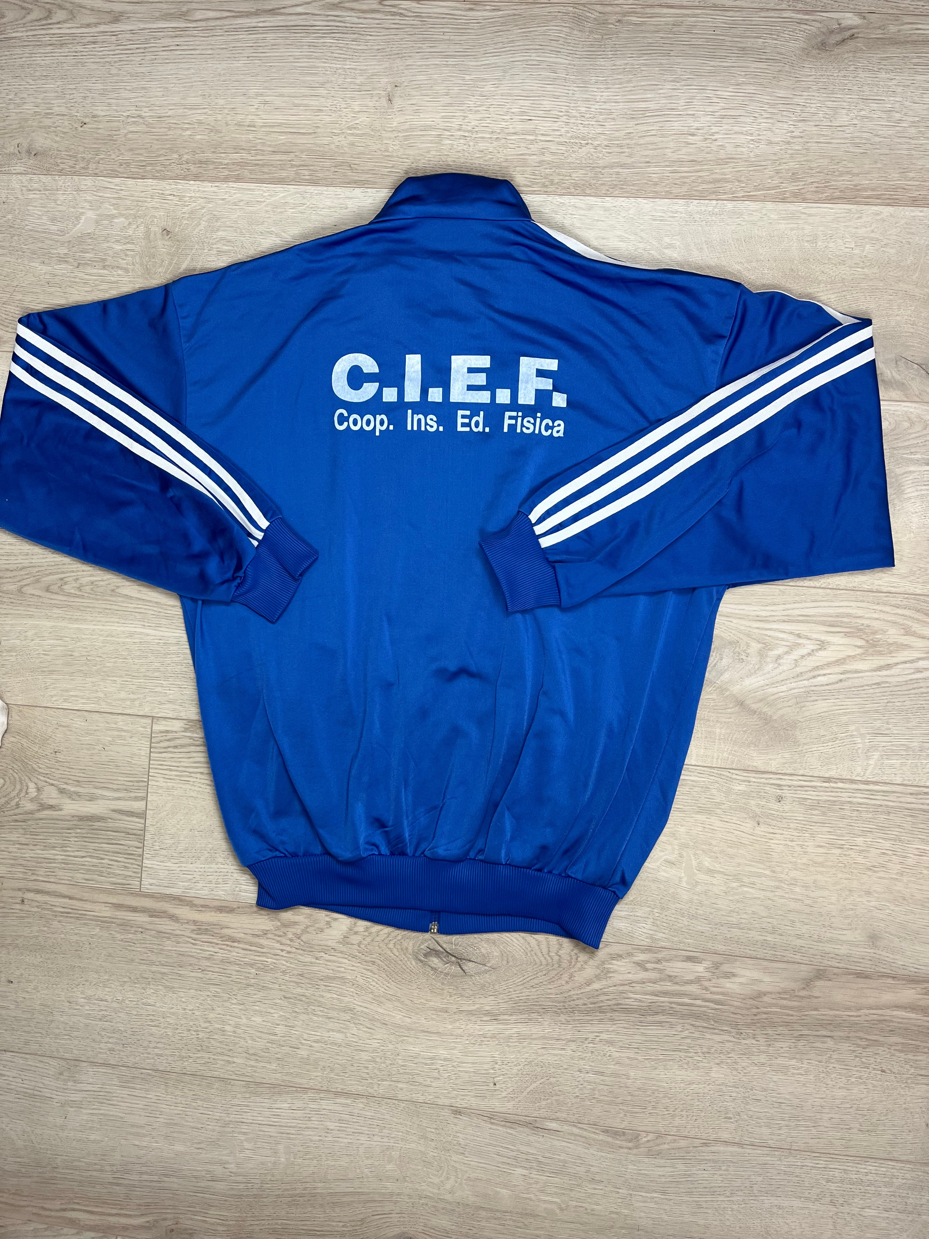 Vintage Blue Adidas Sports Jacket