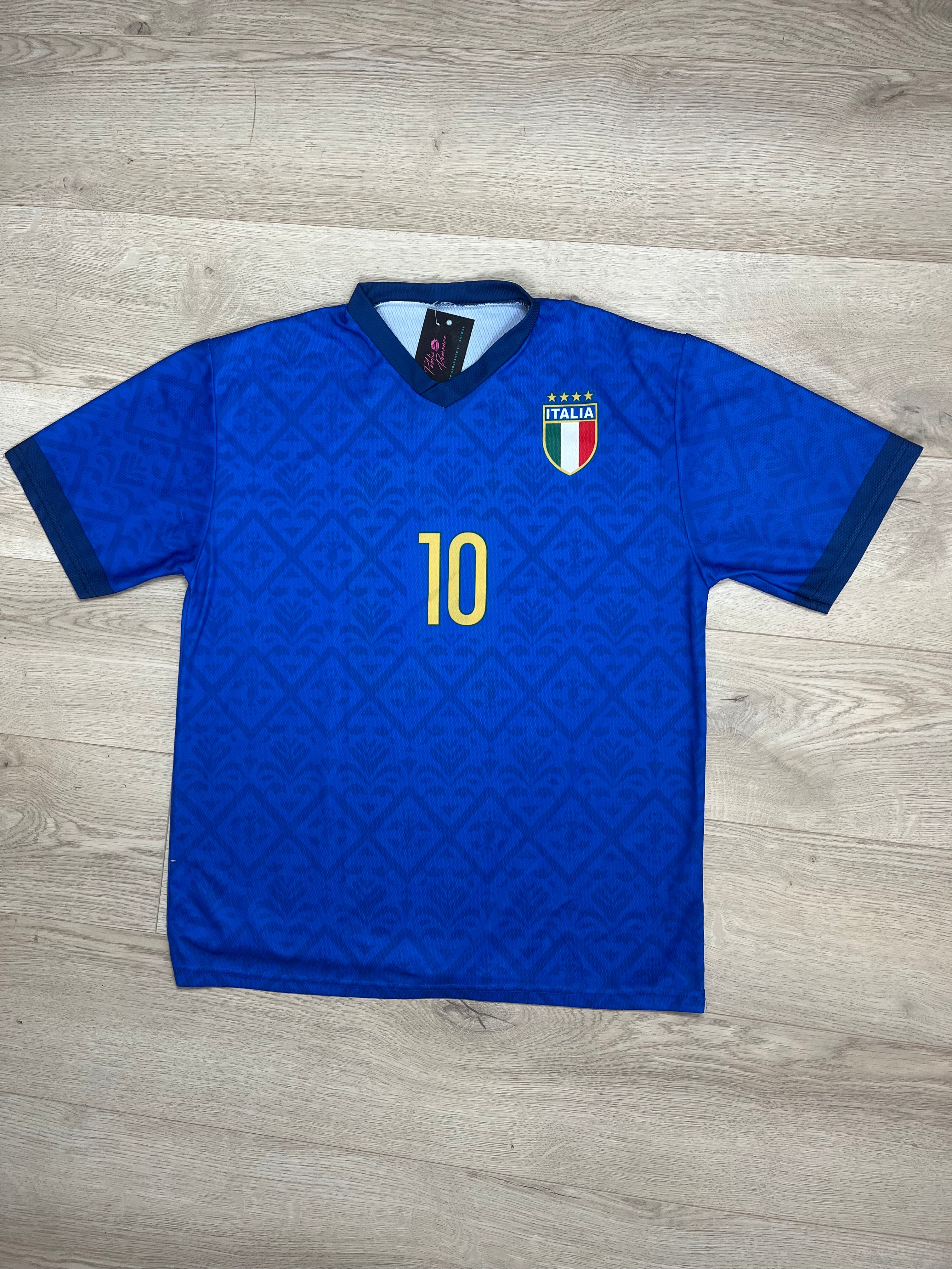 Vintage Italia Football Jersey (L)