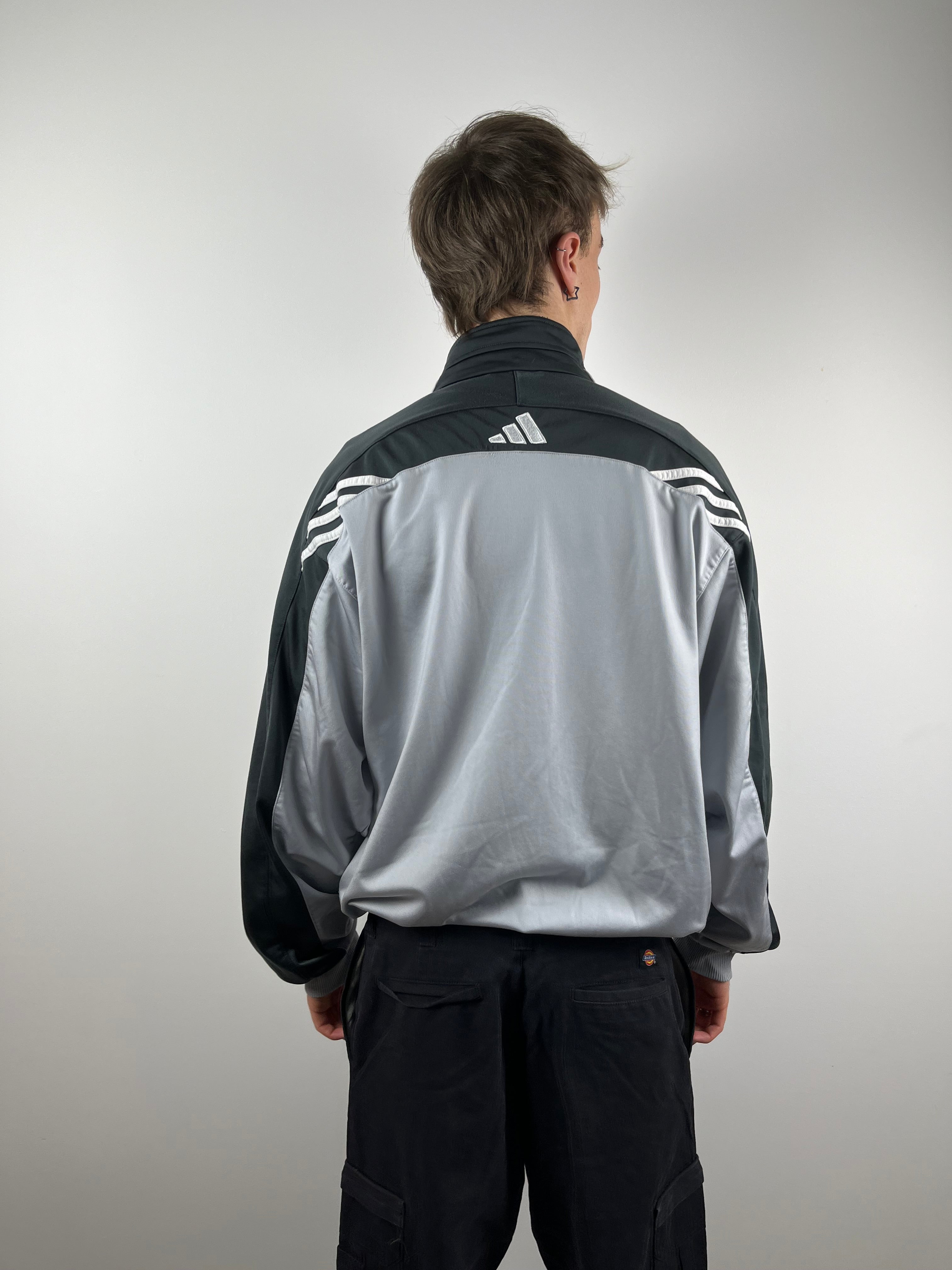 Vintage Grey Adidas Sports Jacket