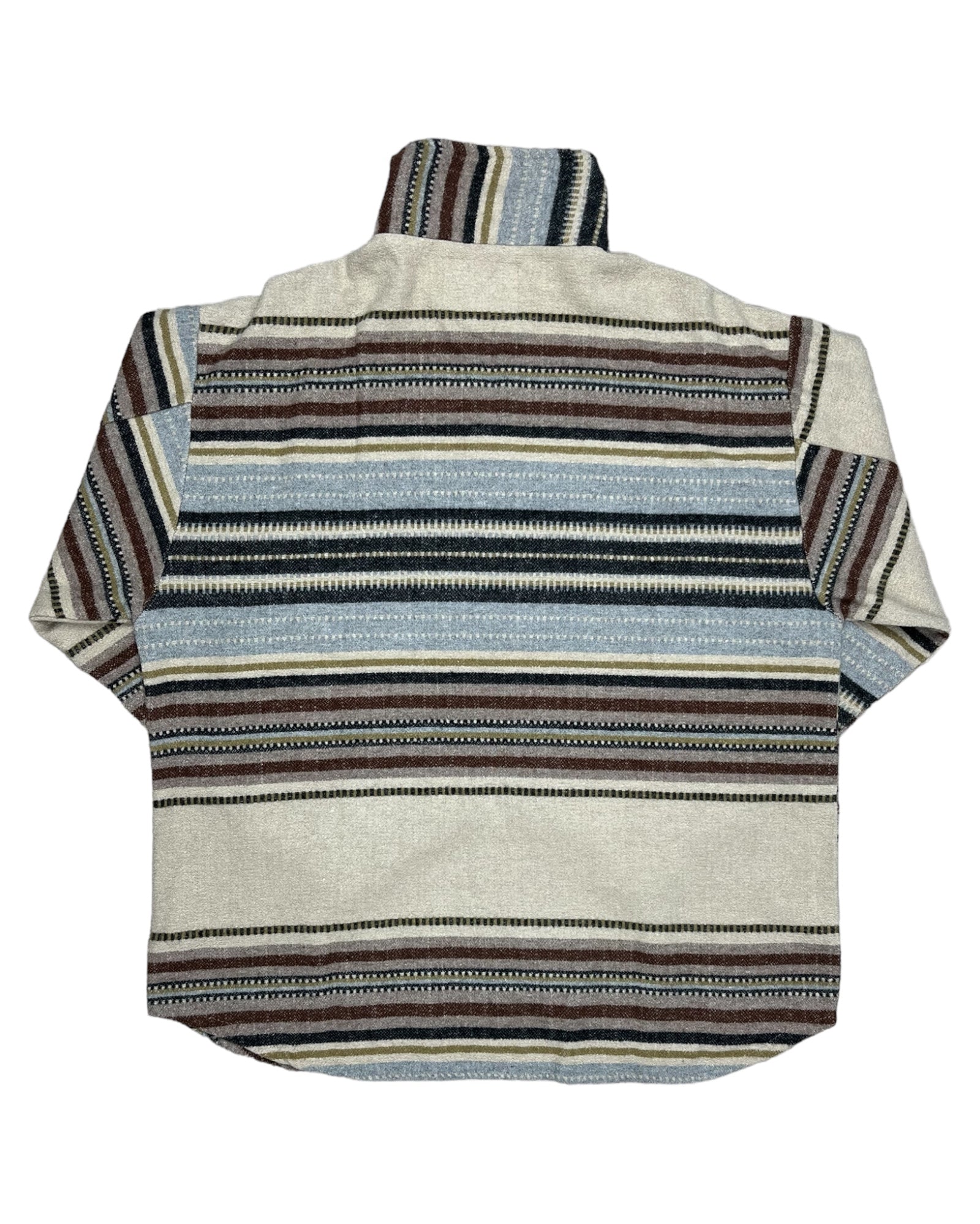 Vintage striped Halfzip jumper