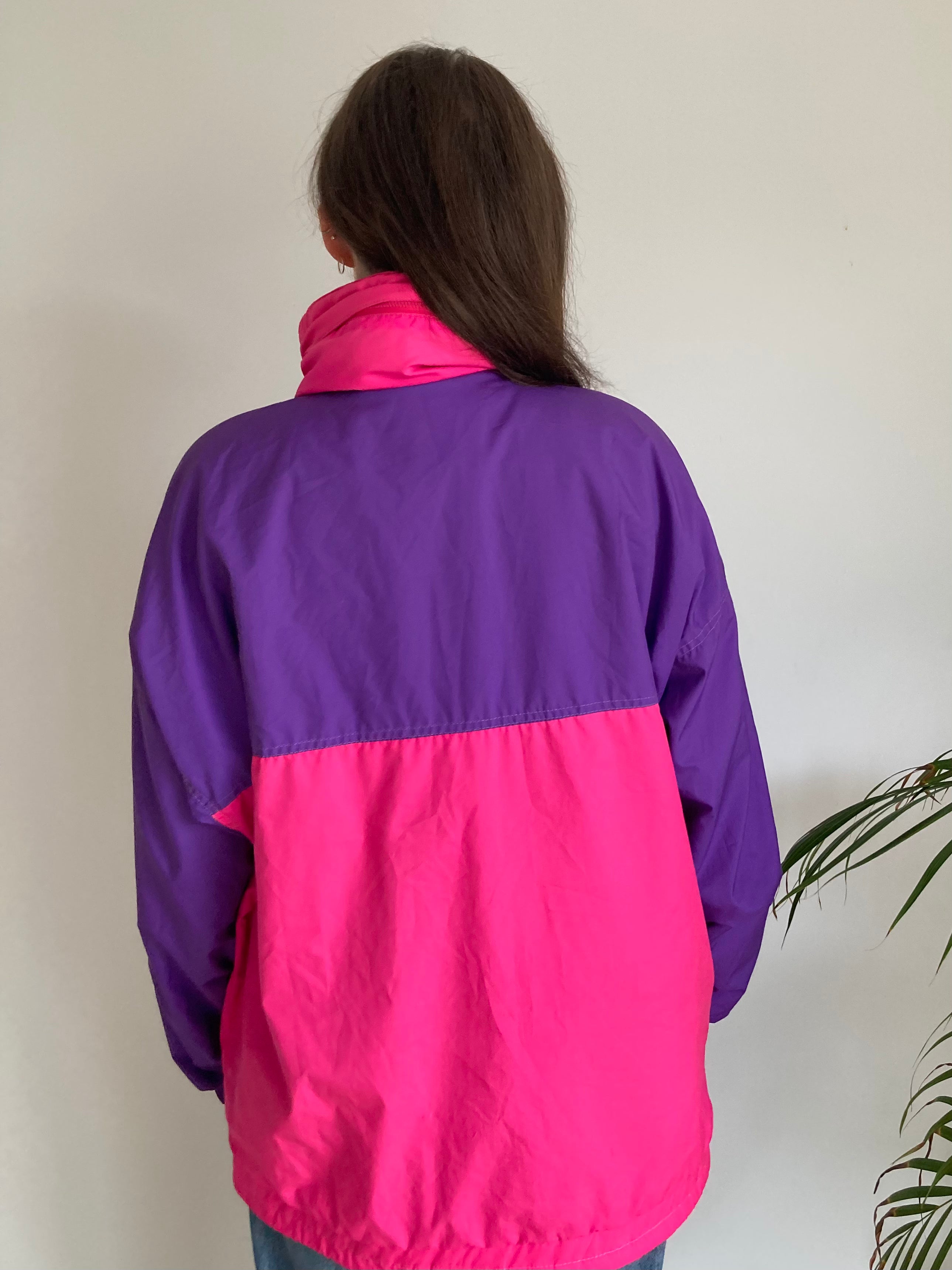 Purple Fila Ski Jacket M