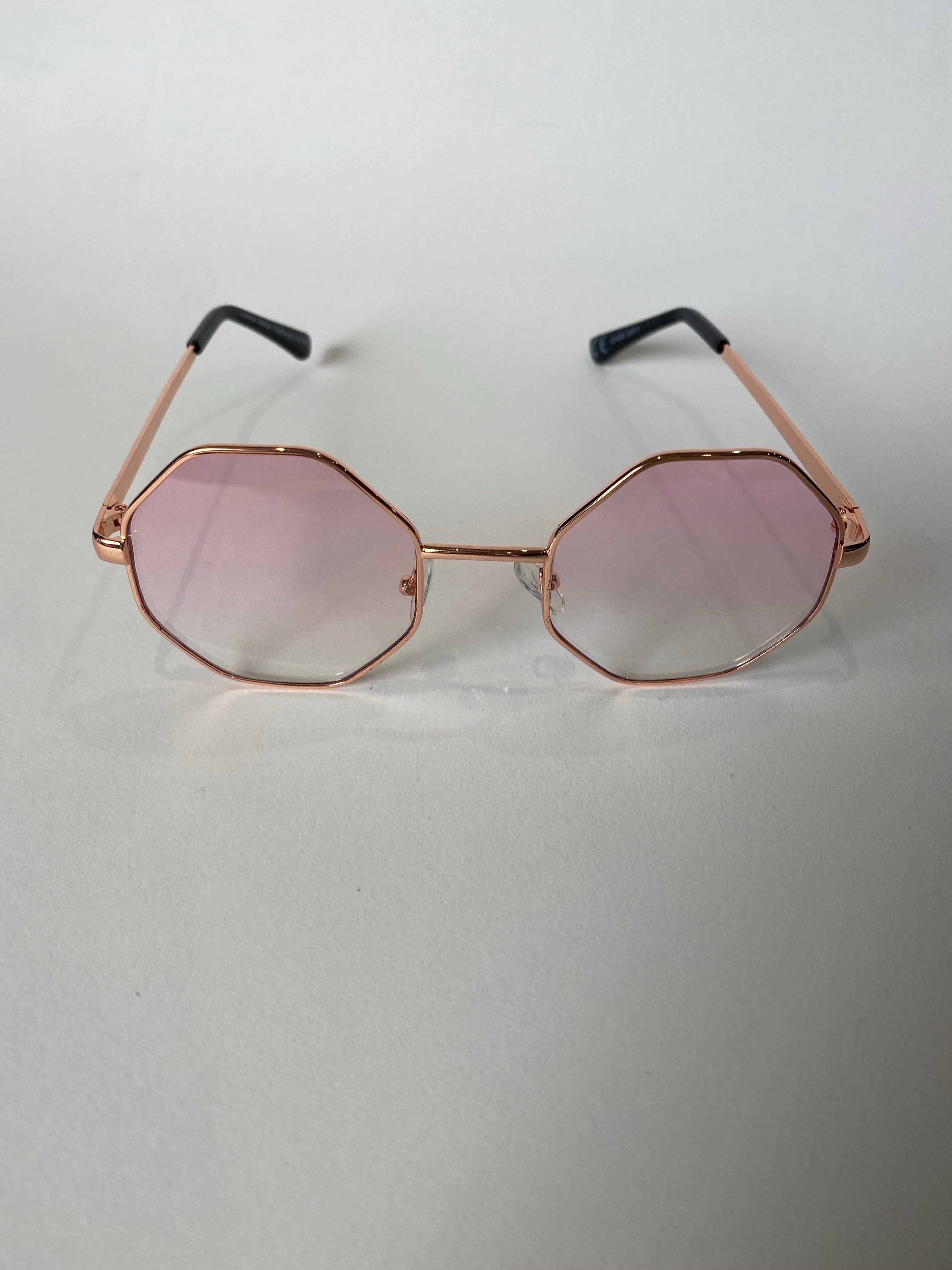 Octagon Shaped Sunglasses