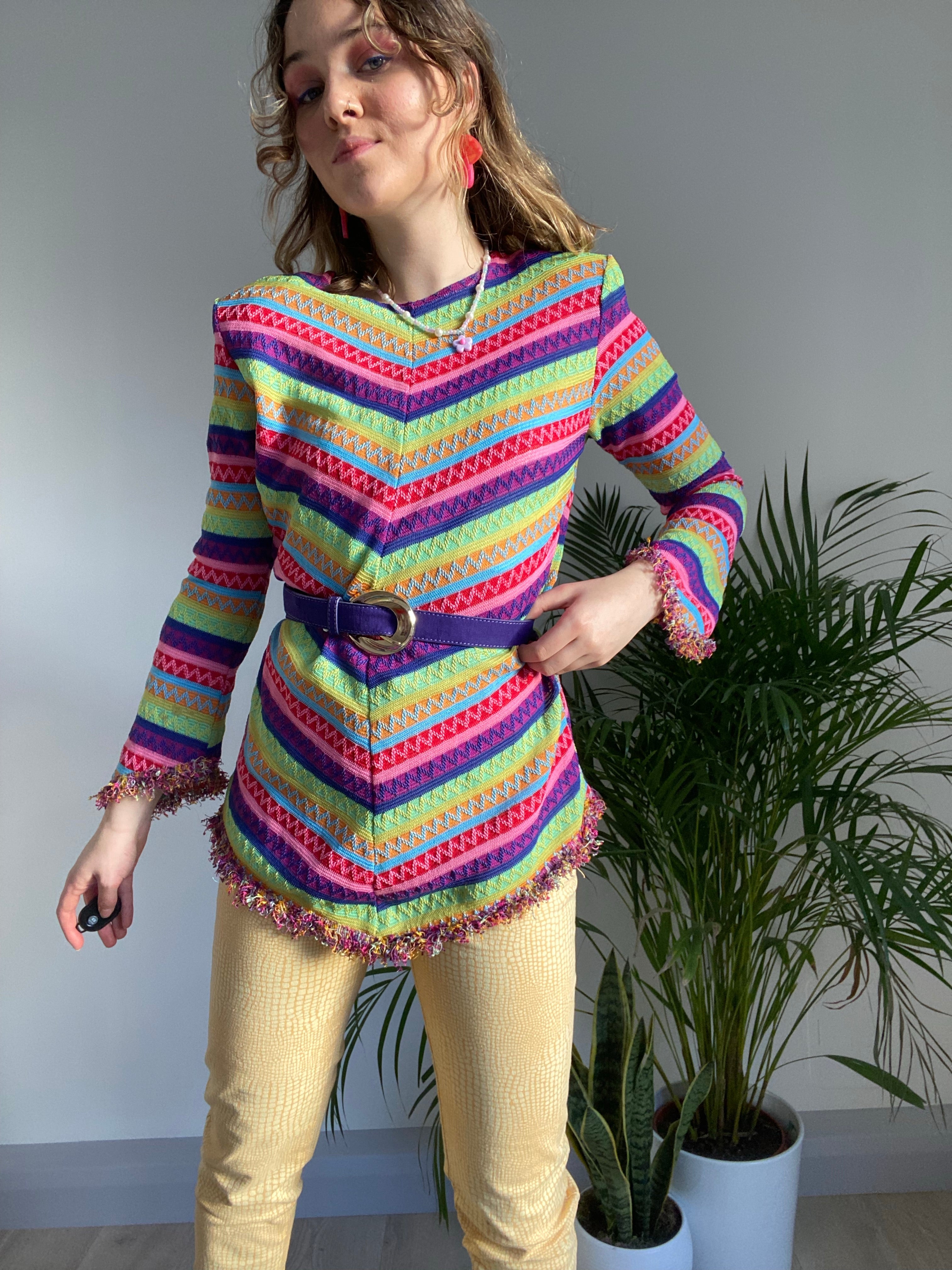 70s style knit