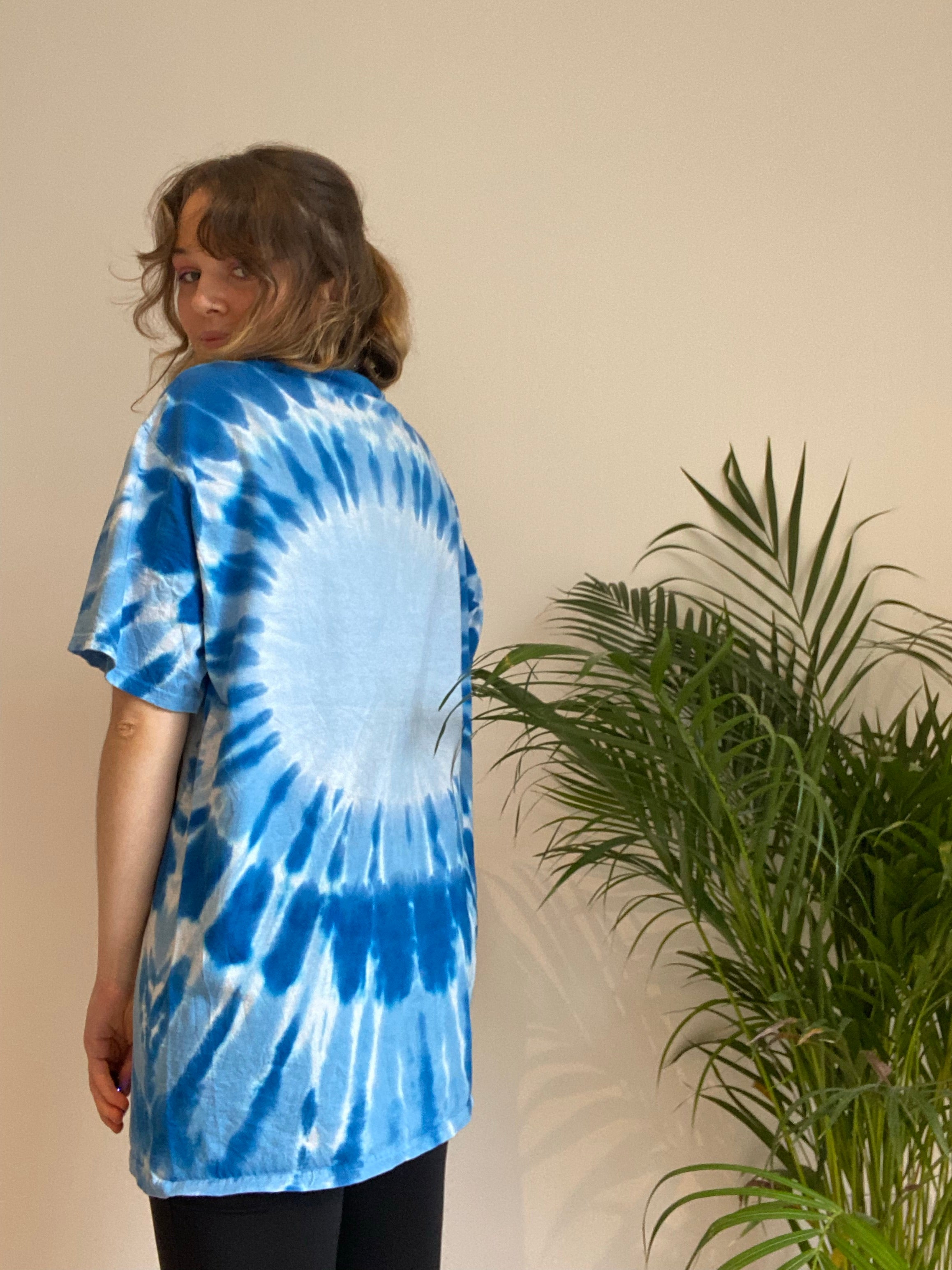 Blue Tie-Dye T-Shirt